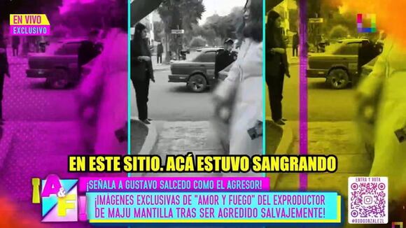 TROME - ¡Fuerte golpe! Así quedó el auto del productor relacionado con Maju tras ser chocado por Gustavo, según su acusación
