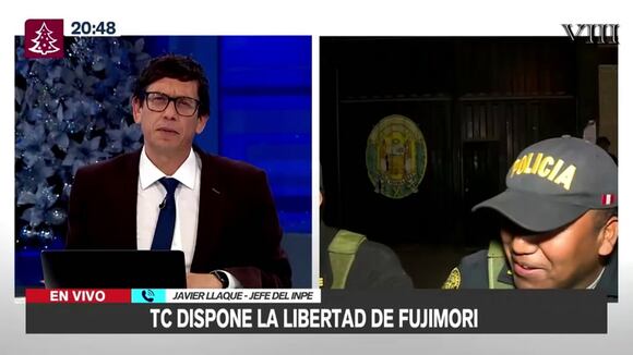 TROME - Jefe del INPE sobre Alberto Fujimori: “Sin ninguna observación, se procederá a ejecutarse la libertad”