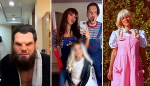 Descubre cómo se disfrazaron los famosos este Halloween