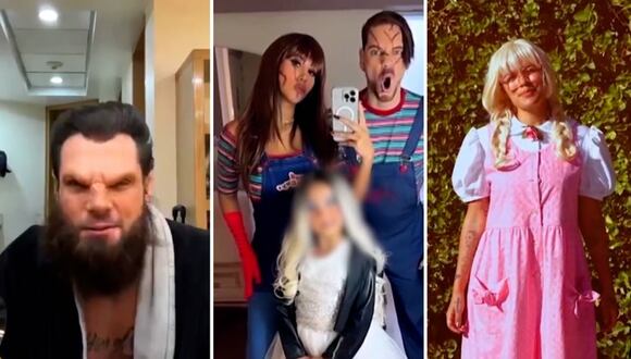 Así se disfrazaron los personajes del espectáculo por Halloween