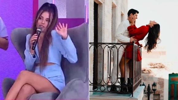 Luciana Fuster se puso nerviosa al hablar de matrimonio con Patricio Parodi: "Una nunca sabe"