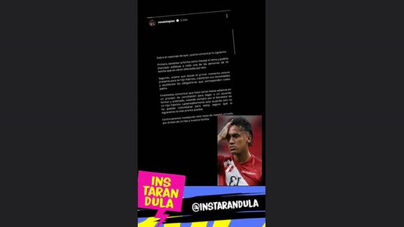 TROME | ‘Samu’ sobre comunicado de Renato Tapia: “Actúa por la presión mediática”