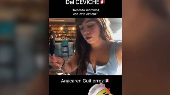Trome | Mexicana tiene curiosa reacción al comer ceviche