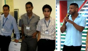 Revelan foto inédita de ‘Giselo’ en su anterior empleo como secretario