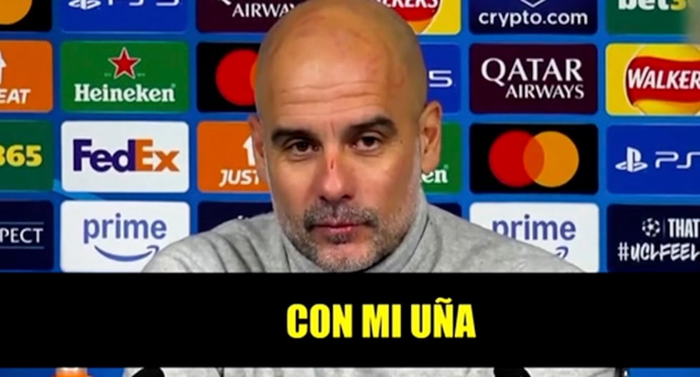 Guardiola Con Rasgunos Pep Guardiola: ¿Qué dijo sobre los rasguños en su rostro? | nnav ...