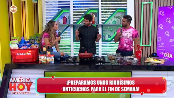 Leysi Suárez coquetea con cocinero
