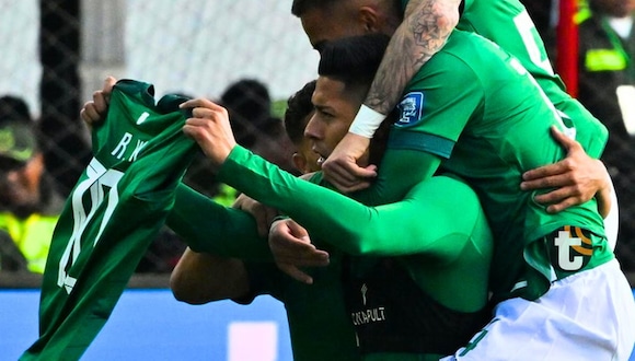 Gol de Ramiro Vaca es el 1-0 del Bolivia vs. Venezuela. (Video: Latina TV)