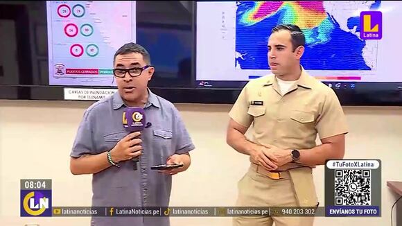 Entrevista al jefe de oceanografía ante oleaje anómalo