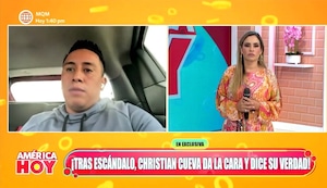 Resumen, Christian Cueva en América Hoy: pidió perdón a Pamela López y llamó “errores” a Pamela Franco y Chris Soifer