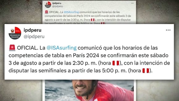 Postergan semifinal de surfista peruano Alonso Correa por mal clima