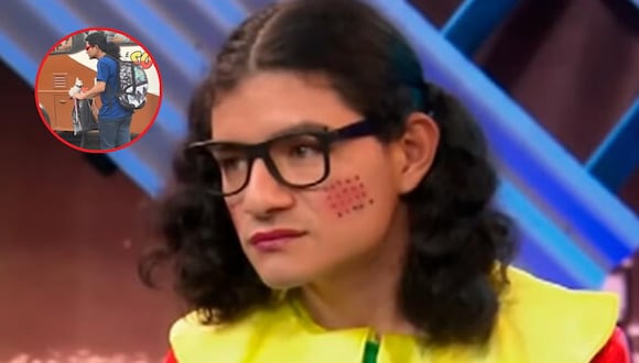 TROME | Captan a la Chilindrina Huachana con su scooter por la Panamericana Norte (TikTok)