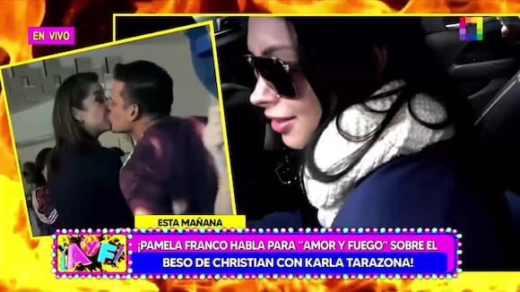 TROME - Pamela reacciona al beso de Christian y Karla y se niega a darles la bendición: “Deben ser felices”