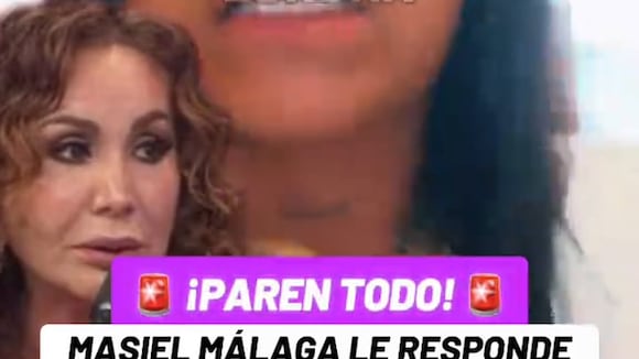 TROME - Masiel Málaga en guerra con Janet por criticarla