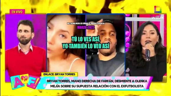 Trome | Olenka Mejía demandaría a Bryan Torres