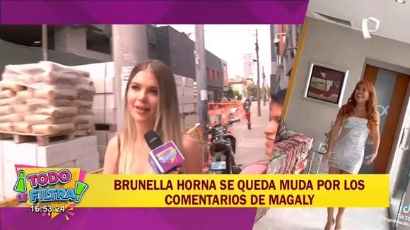 Trome | Brunella Horna responde a Magaly por llamarla tonta