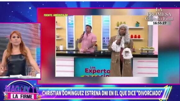 TROME | Magaly envía mensaje a Pamela Franco por divorcio de Christian Domínguez (Magaly TV)