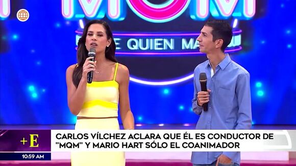 Carlos Vílchez aclara que él es conductor de MQM