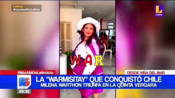 Milena Warthon cuenta el origen de su canción "Warmisitay"