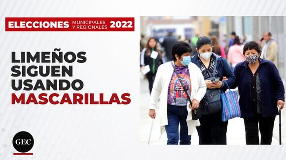 Elecciones Regionales y Municipales 2022: ciudadanos opinan sobre el uso de la mascarilla para votar