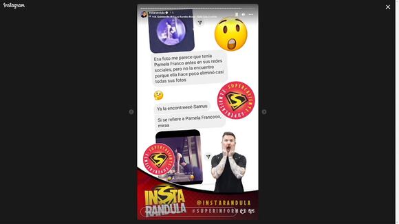 TROME | Pamela López muestra captura de llamadas