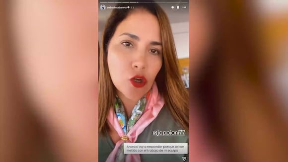 TROME - Andrea Llosa parchó a Magaly