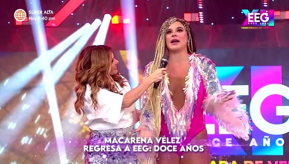 Macarena Vélez regresa a EEG