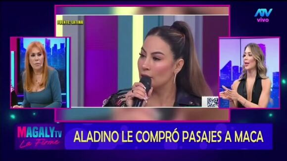 TROME - ‘La Chama’ sobre Macarena Gastaldo y Gianluca Lapadula: “Dicen que eso llevaba rato en encerronas”