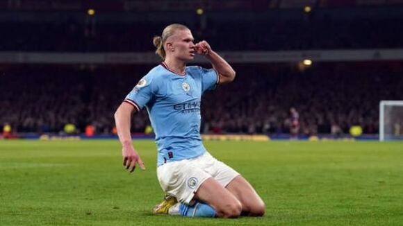Erling Haaland anotó el 3-1 de Manchester City vs. Arsenal, por la Premier League. (Video: beIN Sports)