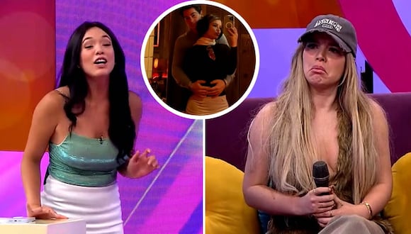 Flavia Laos se animó a responder sobre su situación sentimental