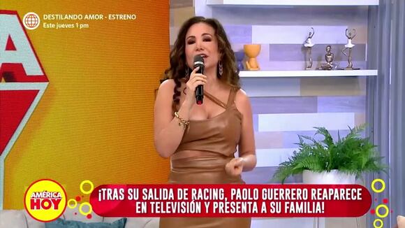 Janet Barboza sobre llamativo acento de Paolo Guerrero