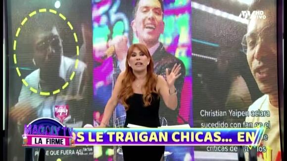 TROME | Magaly llama soberbio a Christian Yaipén por ignorar a una fan | VIDEO