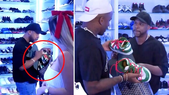 Jefferson Farfán encara a Giselo por tomar sin permiso sus zapatillas