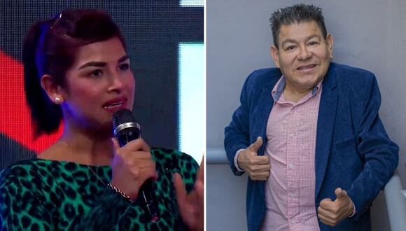 Jazmín Gutarra ofrece noticias sobre Dilbert Aguilar