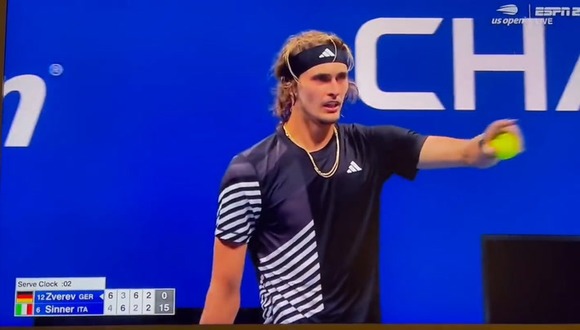 Zverev se molestó por grito nazista en US Open