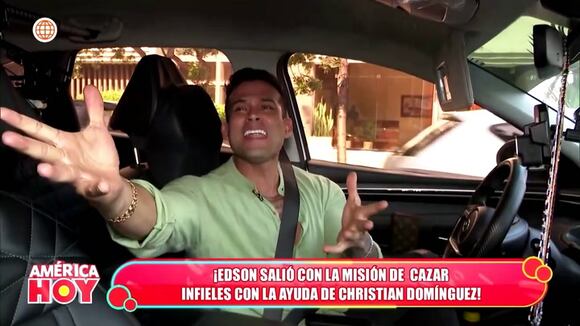 Domínguez se junta nuevamente con Giselo en secuencia de 'América hoy'