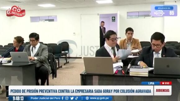 Sada Goray ante el Poder Judicial