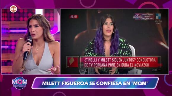 Milett Figueroa contestó así tras ser señalada de “trepadora” por su romance con Marcelo Tinelli