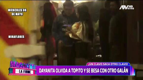 TROME - Dayanita ‘chapa’ con su nuevo galán pero Magaly le advierte: “Se tapa con la capucha, allí tampoco es”