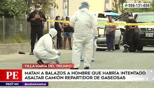 VMT: Joven acusado de intentar robar camión de gaseosas muere abatido por agentes de seguridad