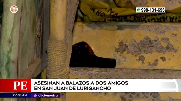 San Juan de Lurigancho: triple asesinato