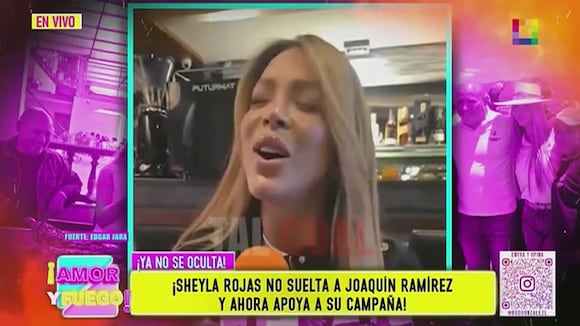 TROME- Sheyla Rojas revela qué le cautivó de Joaquín Ramírez tras oficializar relación: “Me siento muy consentida”