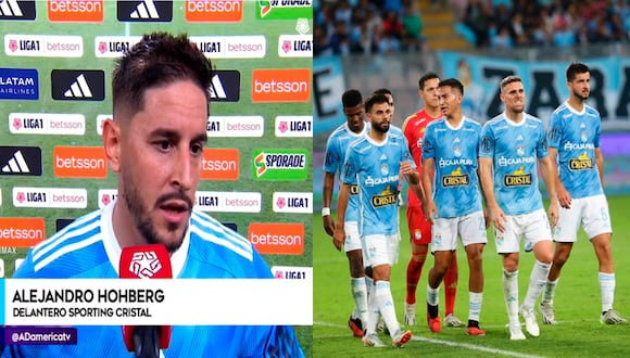 Alejandro Hohberg tras empate de Sporting Cristal: "Tuvimos muchas situaciones de gol, faltó eficacia"