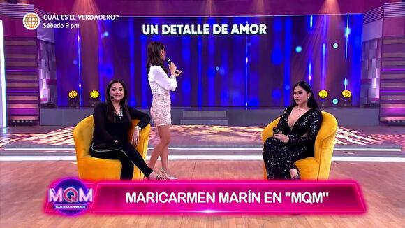 Maricarmen Marín recibe conmovedora sorpresa en MQM