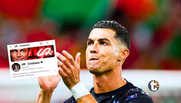 Cristiano Ronaldo festeja con su familia primer reconocimeinto de Youtube (Video: @Cristiano)