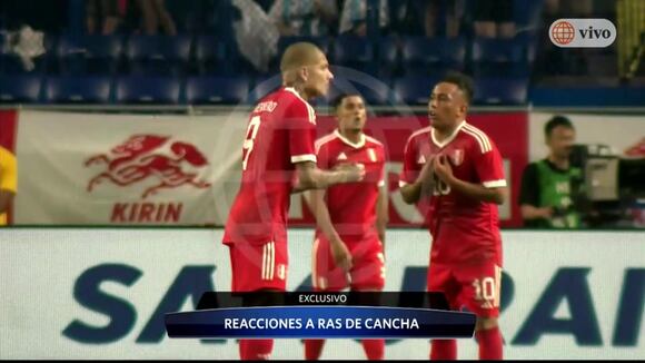 Perú vs. Japón: Paolo Guerrero y su reclamo a Christian Cueva tras segundo gol