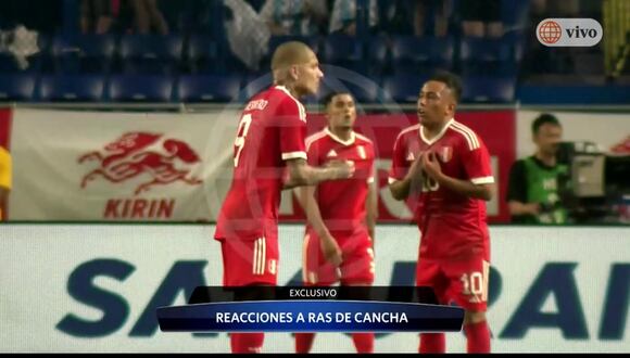 Perú vs. Japón: Paolo Guerrero y su reclamo a Christian Cueva tras segundo gol