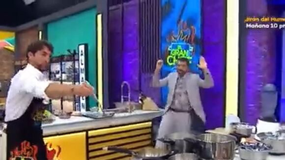 TROME | “El gran chef famosos”: Antonio Pavón casi quema a José Peláez