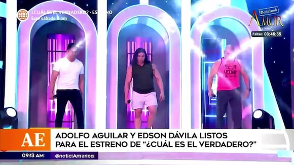 Giselo y Adolfo listo para estreno de programa