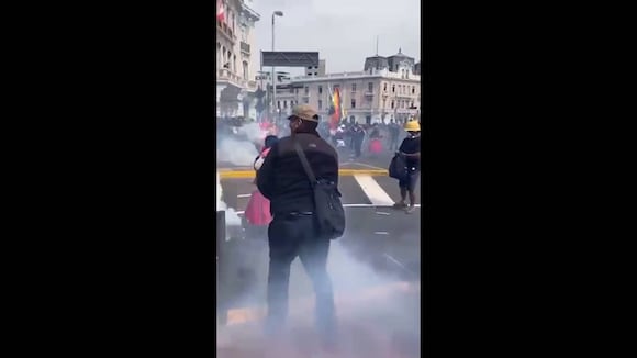 Protestas en Plaza 2 de Mayo