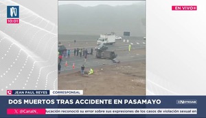 Tragedia en Pasamayo: Camioneta se despista, vuelca y deja dos personas fallecidas y varios heridos | VIDEO